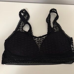 Elegant Black Lace Bralette